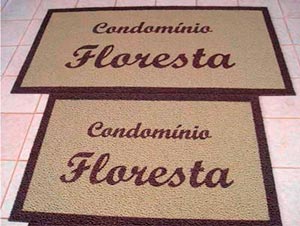 acessórios para condomínio - Tapete personalizado - 2