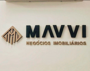 9994 Logo e Letras em Chapa Galvanizada